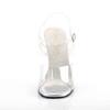 Fabulicious - GALA08MG Sandale à bride à la cheville - Couleur argent/Transparent Product image